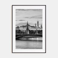 Moscow, Russia Photo B&W Poster