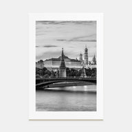 Moscow, Russia Photo B&W Poster