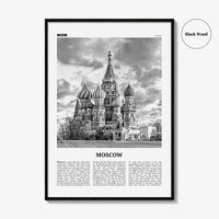 Moscow Print Black and White Russia No 1, Moscow Wall Art, Moscow Poster, Moscow Photo, Moscow Wall Decor, Mосква, Moskvá