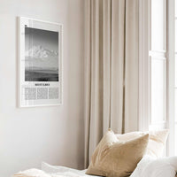 Mount Elbrus Print Black and White, Mount Elbrus Wall Art, Mount Elbrus Poster, Mount Elbrus Photo, Mount Elbrus Wall Décor, Russia