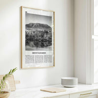 Mount Katahdin Print Black and White, Mount Katahdin Wall Art, Mount Katahdin Poster, Mount Katahdin Photo, Maine, USA