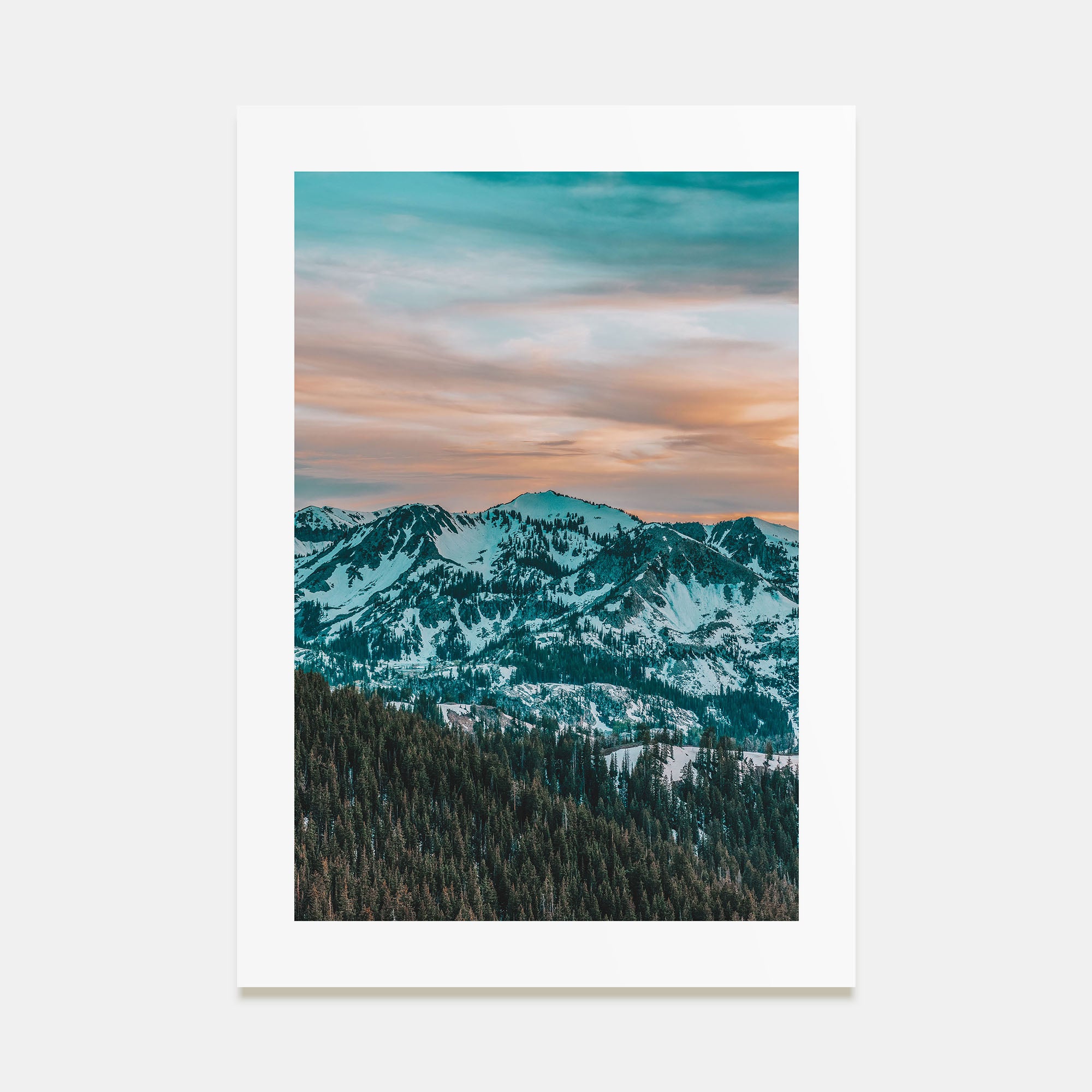 Mountain Landscape Photo Color No 2 Poster