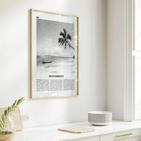 Mozambique Print Black and White, Mozambique Wall Art, Mozambique Poster, Mozambique Photo, Mozambique Decor, Moçambique, Maputo, Africa