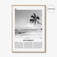 Mozambique Print Black and White, Mozambique Wall Art, Mozambique Poster, Mozambique Photo, Mozambique Decor, Moçambique, Maputo, Africa