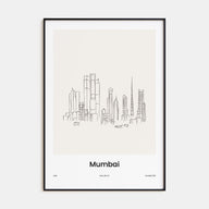Mumbai Drawn Poster