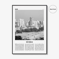 Mumbai Print Black and White, Mumbai Wall Art, Mumbai Poster, Mumbai Photo, Mumbai Wall Decor, India, Bombay, Maharashtra, Asia