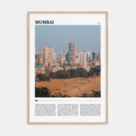 Mumbai Travel Color Poster