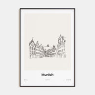 Munich Drawn Poster