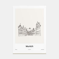 Munich Drawn Poster