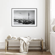 Munich Landscape B&W Poster