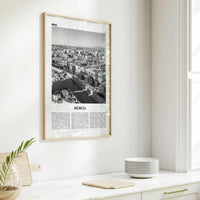 Murcia Print Black and White, Murcia Wall Art, Murcia Poster, Murcia Photo, Murcia Wall Décor, Spain, España