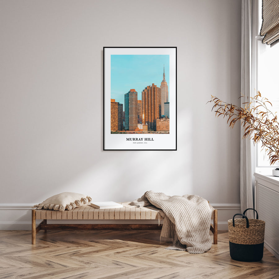 Murray Hill Portrait Color Poster
