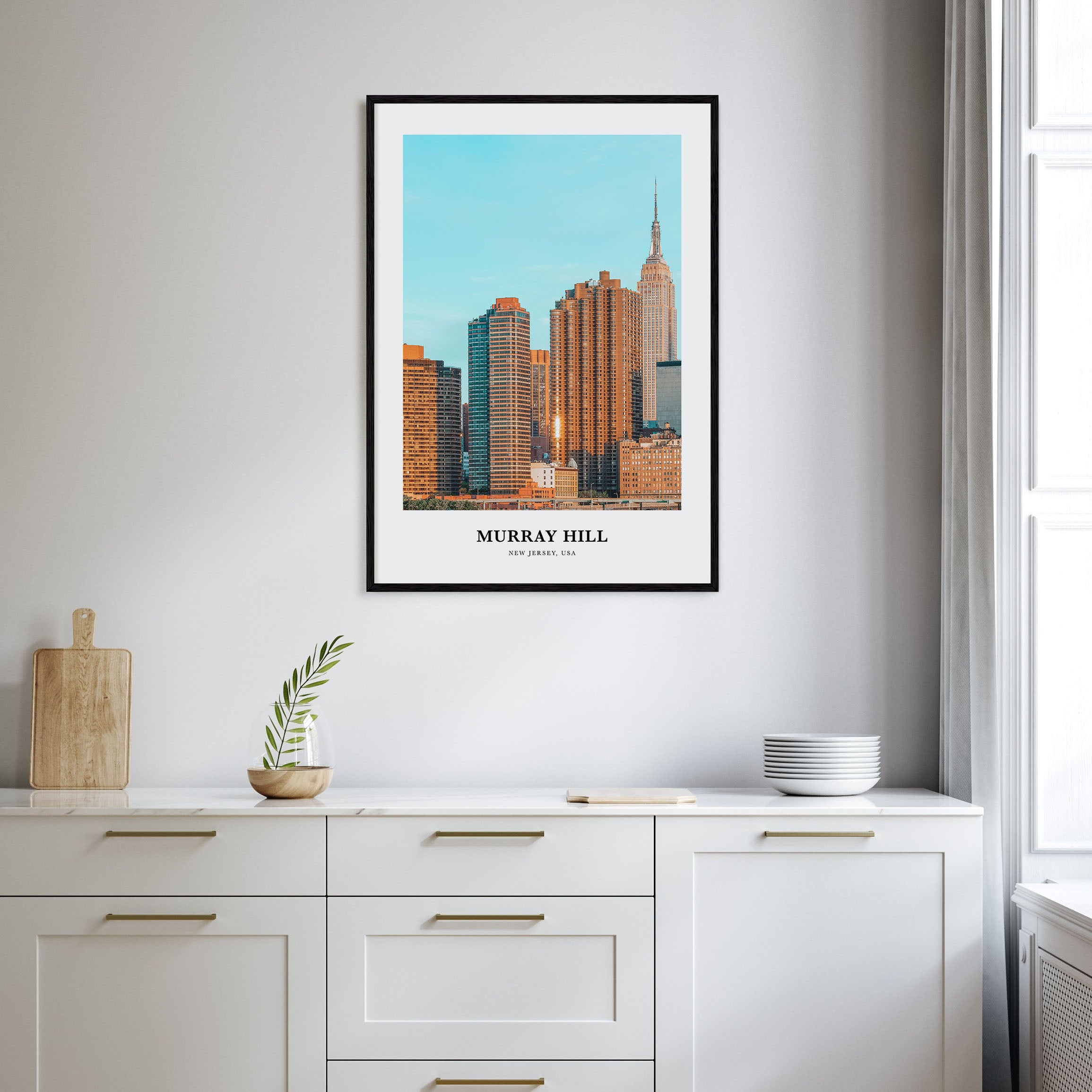 Murray Hill Portrait Color Poster
