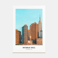Murray Hill Portrait Color Poster