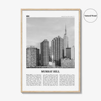 Murray Hill Print Black and White, Murray Hill Wall Art, Murray Hill Poster, Murray Hill Photo, Murray Hill Décor, Manhattan, New York City