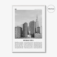 Murray Hill Print Black and White, Murray Hill Wall Art, Murray Hill Poster, Murray Hill Photo, Murray Hill Décor, Manhattan, New York City