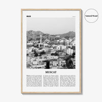 Muscat Print Black and White, Muscat Wall Art, Muscat Poster, Muscat Photo, Muscat Decor, Oman, Salṭanat ʻUmān, Arab, Persian, Middle East