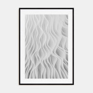 Mushroom Closeup Photo B&W No 1 Poster