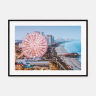 Myrtle Beach Landscape Color Poster