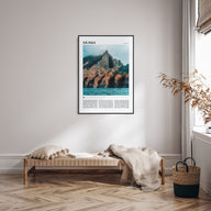 Nā Pali Travel Color No 1 Poster
