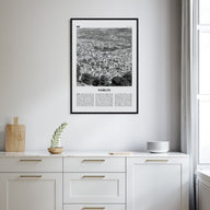 Nablus Travel B&W Poster