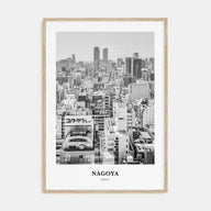 Nagoya Portrait B&W Poster