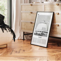 Nagpur Print Black and White, Nagpur Wall Art, Nagpur Poster, Nagpur Photo, Nagpur Wall Décor, Nagpur Map, India