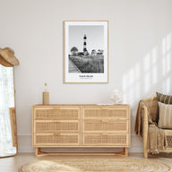 Nags Head Portrait B&W Poster