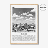 Nairobi Print Black and White No 1, Nairobi Wall Art, Nairobi Poster, Nairobi Photo, Nairobi Wall Decor, Kenya, Nyrobi, Africa