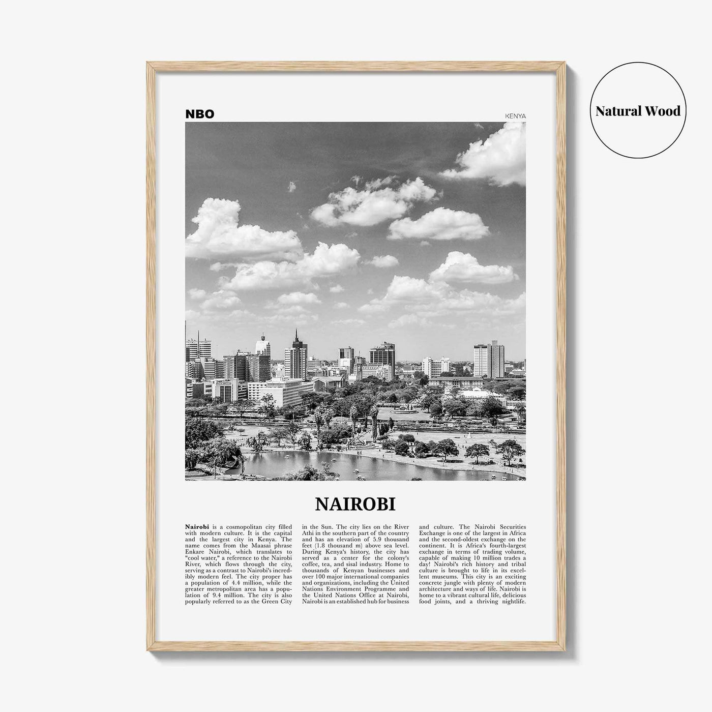 Nairobi Print Black and White No 1, Nairobi Wall Art, Nairobi Poster, Nairobi Photo, Nairobi Wall Decor, Kenya, Nyrobi, Africa