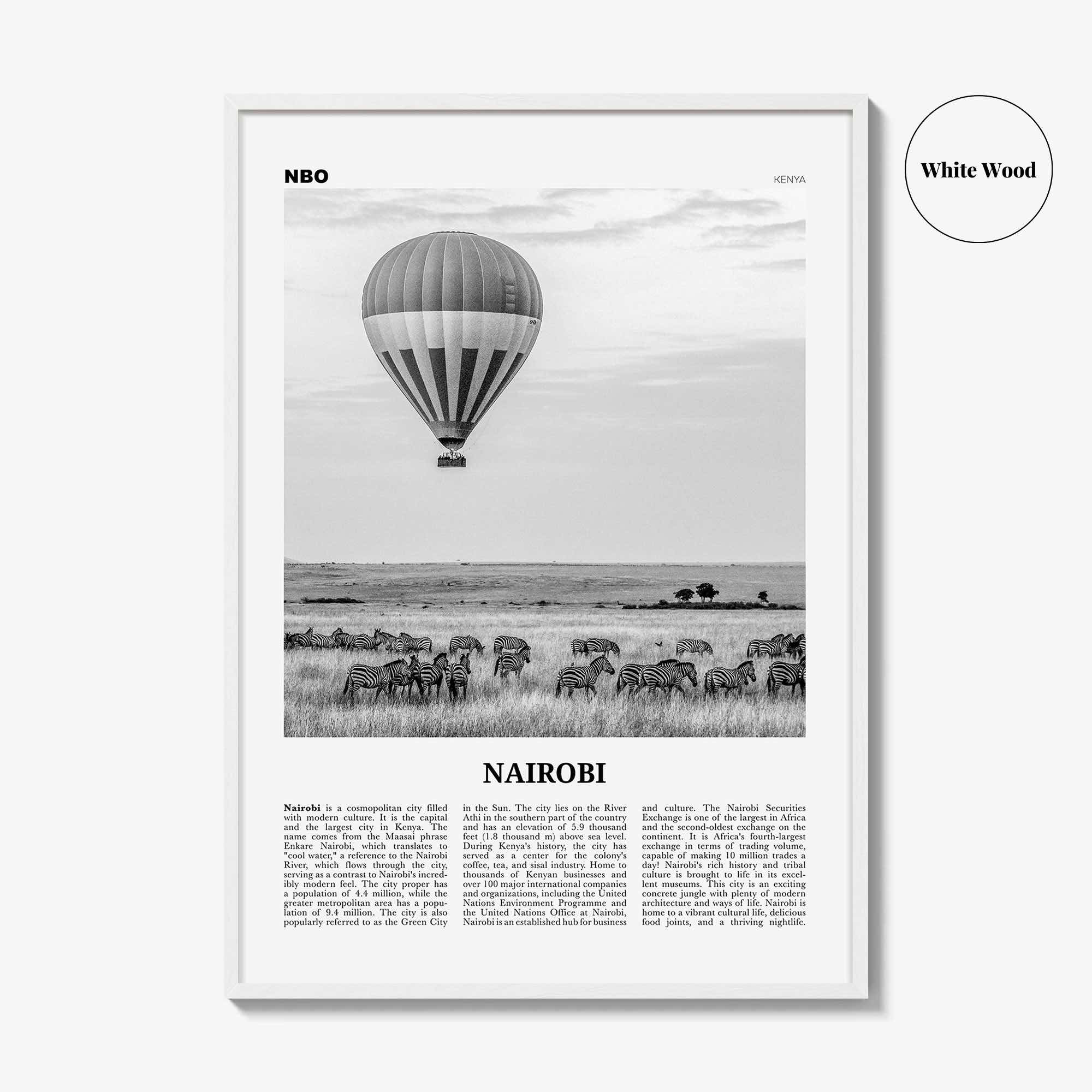 Nairobi Print Black and White No 2, Nairobi Wall Art, Nairobi Poster, Nairobi Photo, Nairobi Wall Decor, Kenya, Nyrobi, Africa