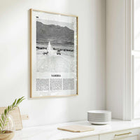 Namibia Print Black and White, Namibia Wall Art, Namibia Poster, Namibia Photo, Namibia Wall Decor, Country Art Print, Windhoek, Africa