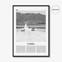 Namibia Print Black and White, Namibia Wall Art, Namibia Poster, Namibia Photo, Namibia Wall Decor, Country Art Print, Windhoek, Africa