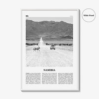 Namibia Print Black and White, Namibia Wall Art, Namibia Poster, Namibia Photo, Namibia Wall Decor, Country Art Print, Windhoek, Africa