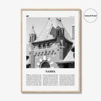 Nampa Print Black and White, Nampa Wall Art, Nampa Poster, Nampa Photo, Nampa Wall Décor, Nampa Map, Idaho, USA