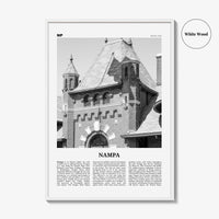 Nampa Print Black and White, Nampa Wall Art, Nampa Poster, Nampa Photo, Nampa Wall Décor, Nampa Map, Idaho, USA