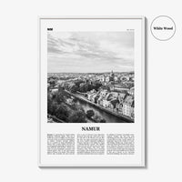 Namur Print Black and White, Namur Wall Art, Namur Poster, Namur Photo, Namur Wall Décor, Nameur, Namen, Belgium, Wallonia