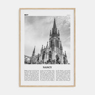 Nancy Travel B&W Poster