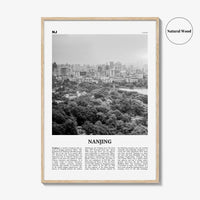 Nanjing Print Black and White, Nanjing Wall Art, Nanjing Poster, Nanjing Photo, Nanjing Wall Décor, Nanjing Map, China