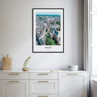 Nantes Portrait Color Poster