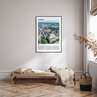 Nantes Travel Color Poster