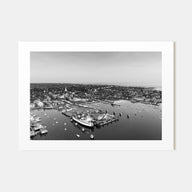 Nantucket Landscape B&W Poster