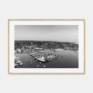 Nantucket Landscape B&W Poster