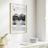 Napa County Print Black and White, Napa County Wall Art, Napa County Poster, Napa County Photo, Napa, Napa Valley, USA, United States