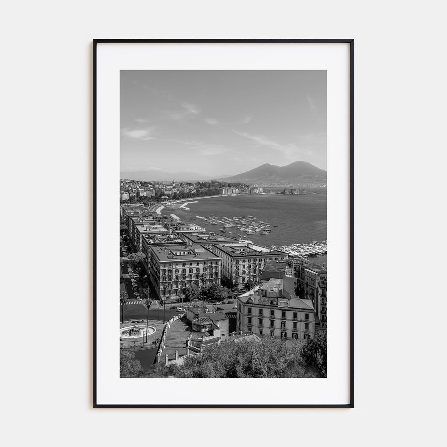 Naples, Italy Photo B&W No 1 Poster