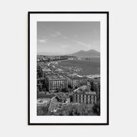 Naples, Italy Photo B&W No 1 Poster