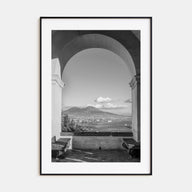 Naples, Italy Photo B&W No 2 Poster