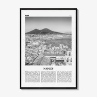 Naples Print Black and White Italy No 1, Naples Wall Art, Naples Poster, Naples Photo, Naples Wall Decor, Napoli, Italia, Europe
