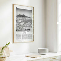 Naples Print Black and White Italy No 1, Naples Wall Art, Naples Poster, Naples Photo, Naples Wall Decor, Napoli, Italia, Europe