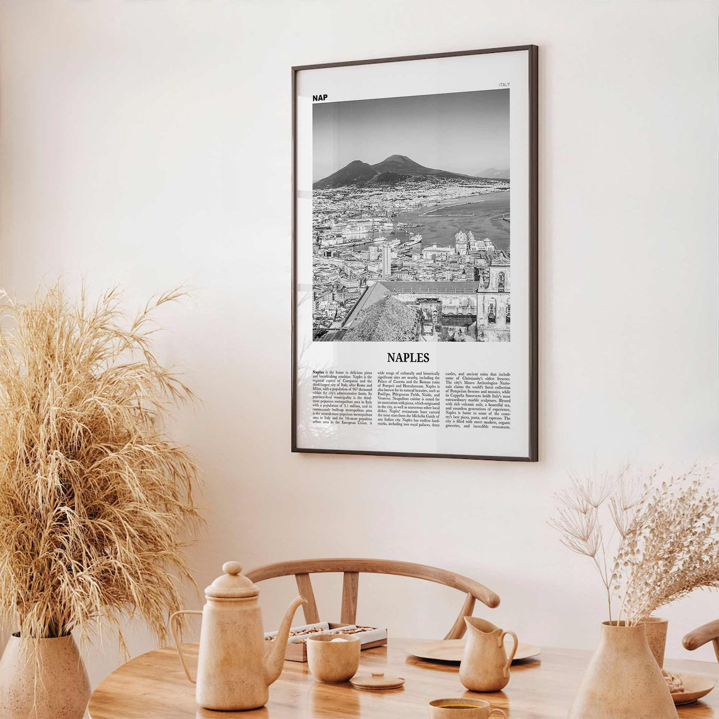 Naples Print Black and White Italy No 1, Naples Wall Art, Naples Poster, Naples Photo, Naples Wall Decor, Napoli, Italia, Europe